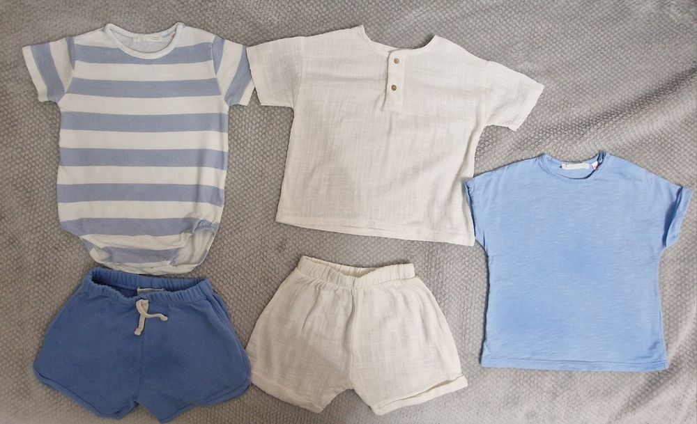 Haine de vara baieti 9-12 luni