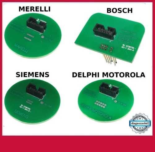 Set adaptoare  BDM100 + cu ace monatate,  Marelli Siemens Delphi Bosch