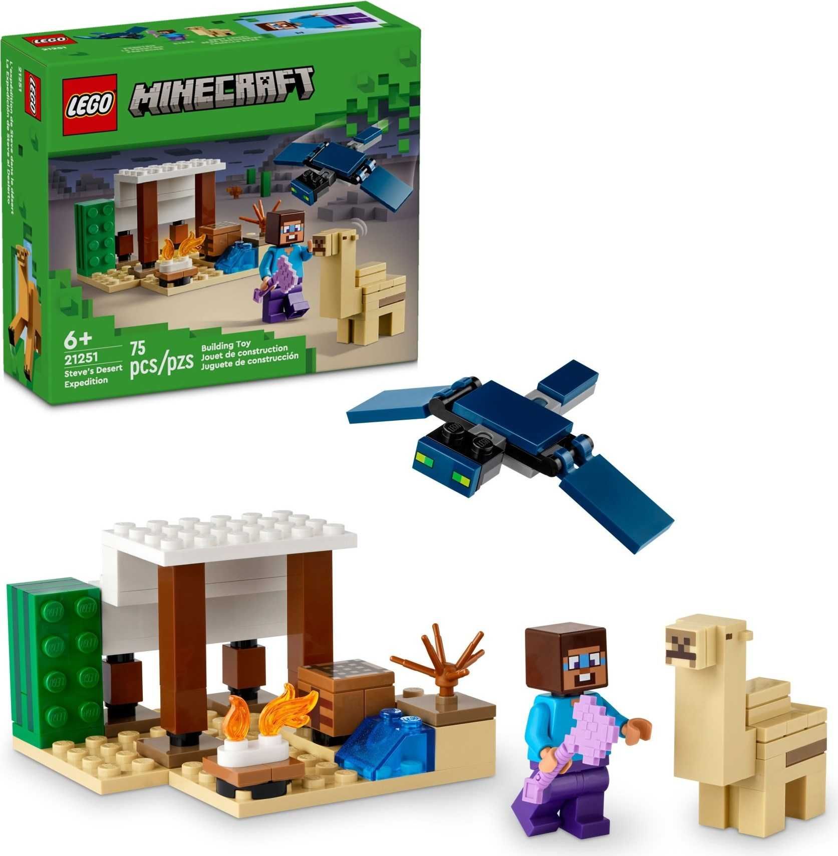 Vand LEGO Minecraft 21251: Steve's Desert Expedition (2024)