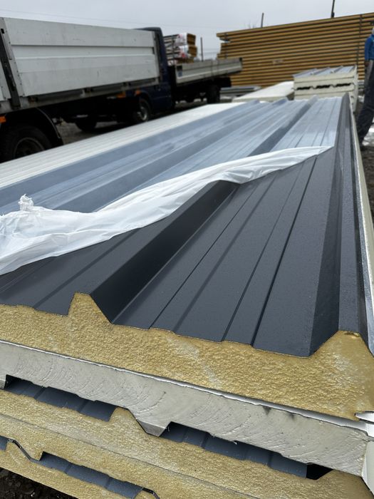 Depozi Panouri Sandwich Gri Antracit Nou