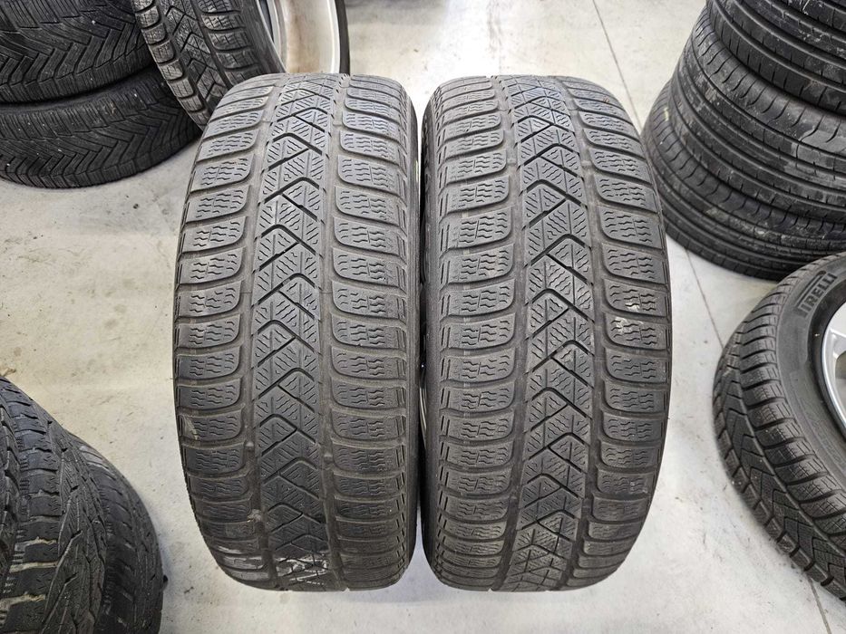 2 Anvelope de IARNA 215.55.17 'Pirelli' [dot 2020] ; stare buna