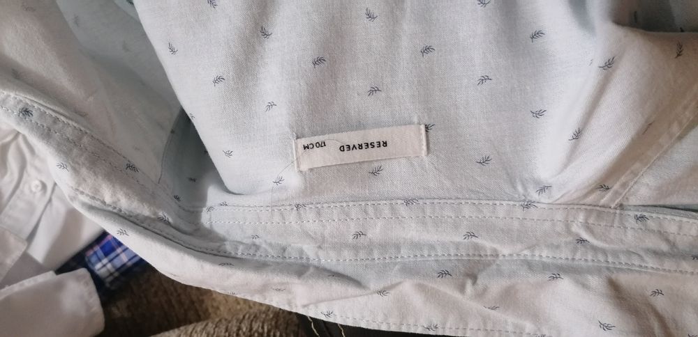 Set 2 cămăși cu mânecă scurtă, marca Reserve, mărime 14 ani, noi