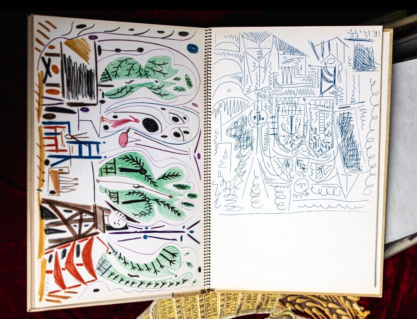 Pablo Picasso- Carnet de Californie 1959 - 39 Litografii Picasso/Mourl