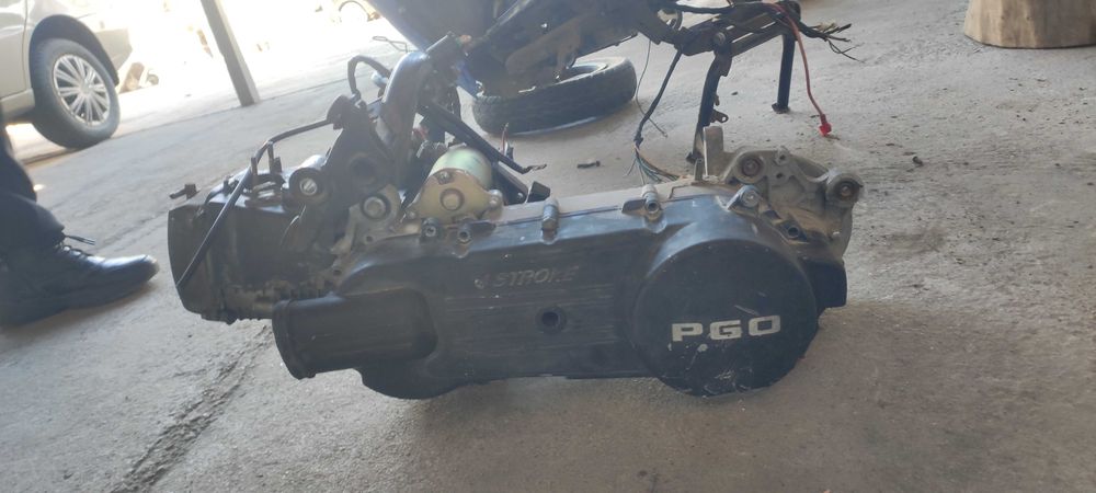 Мотор от мопеда pgo