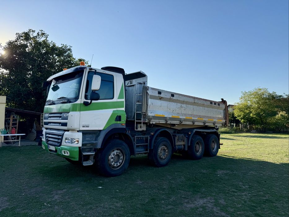 DAF CF 85-460 8x4 | 2009 | Basculabil 3 parti