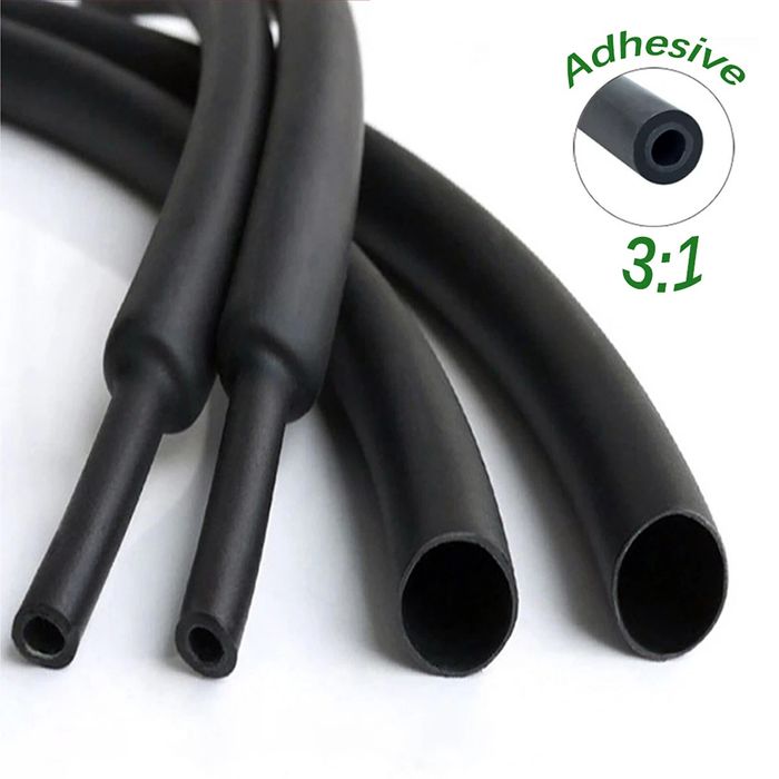 10 m Tub termocontractabil fi 6 initial la 2 minim cu Gel adeziv.Profi