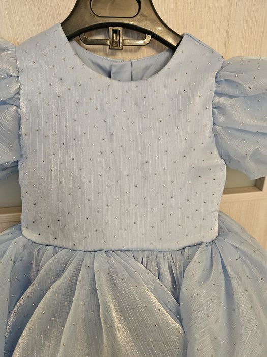 Синя рокля с кристали  Petite Fleur