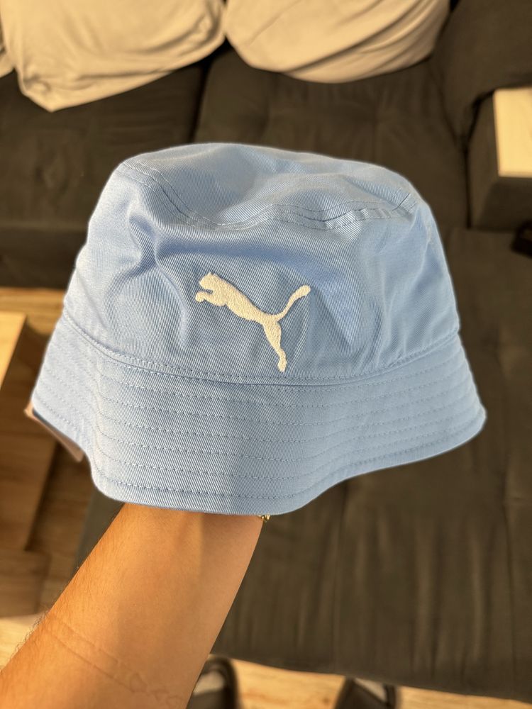 Шапка Пума на Ман Сити (Manchester City, Puma) тип идиотка чисто нова