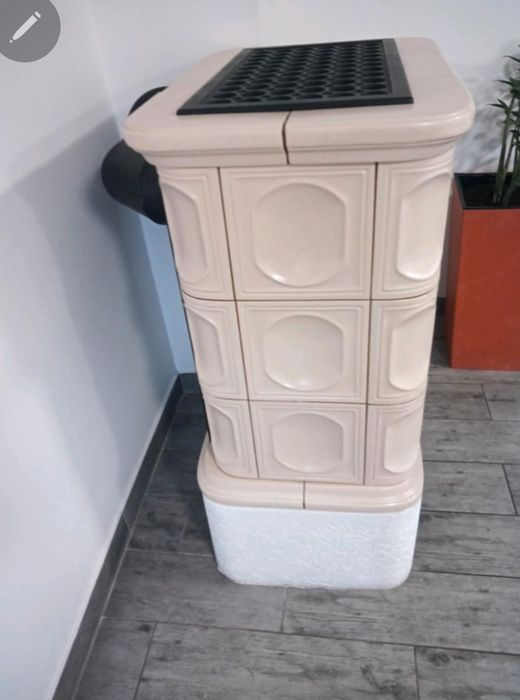 Șemineu pe lemne (terecotă)