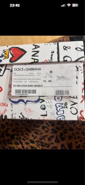 Adidasi Dolce&Gabbana