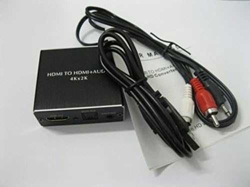 HDMI към HDMI аудио с оптичен TOSLINK SPDIF,Ultra HD 4KX2K 3D