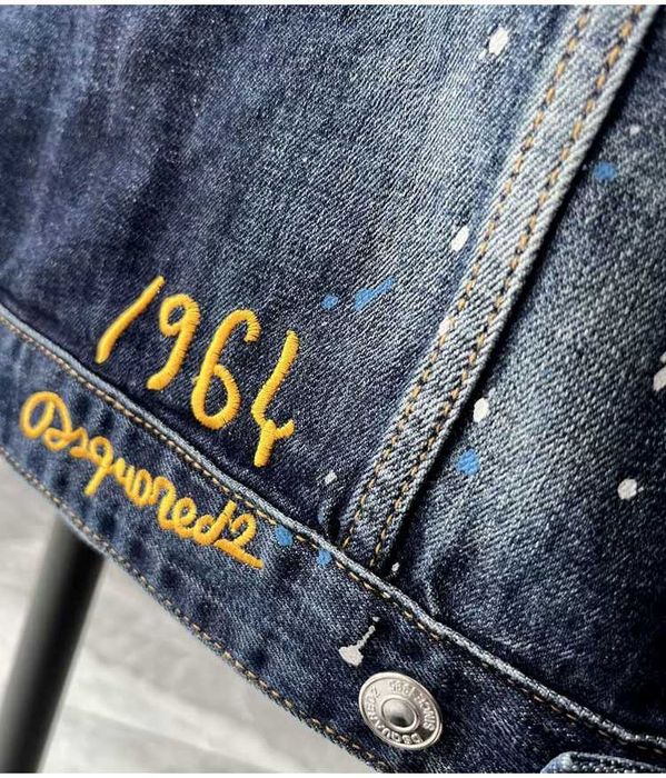 Geaca blugi Dsquared2 Model 2025 TOP PREMIUM