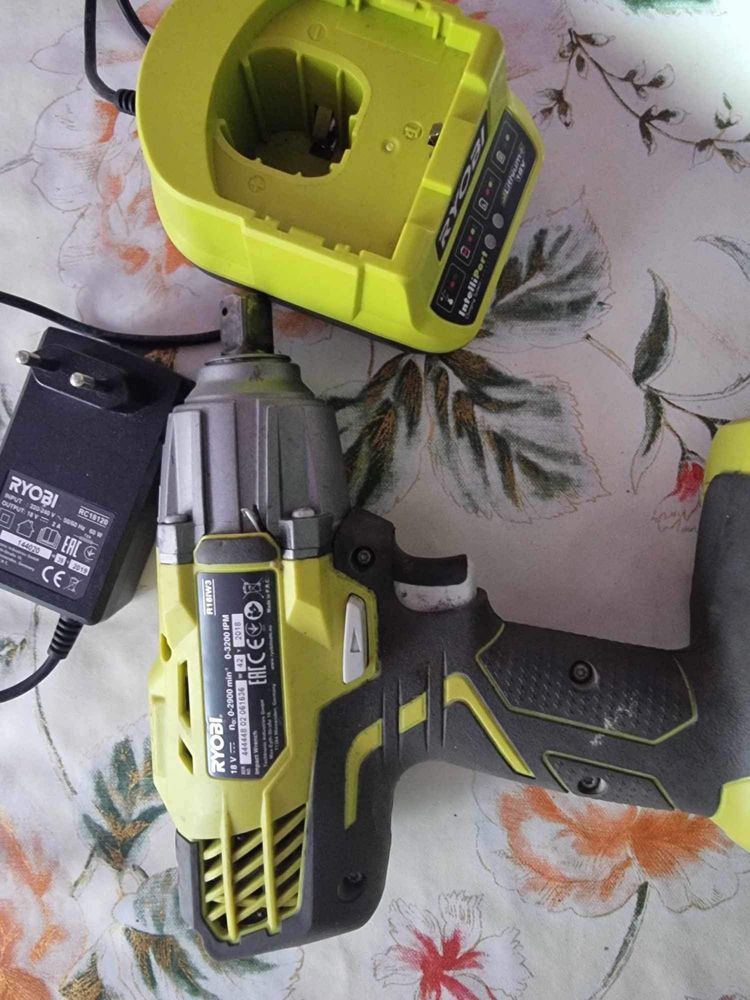 Cheie impact ryobi,bormașina ryobi