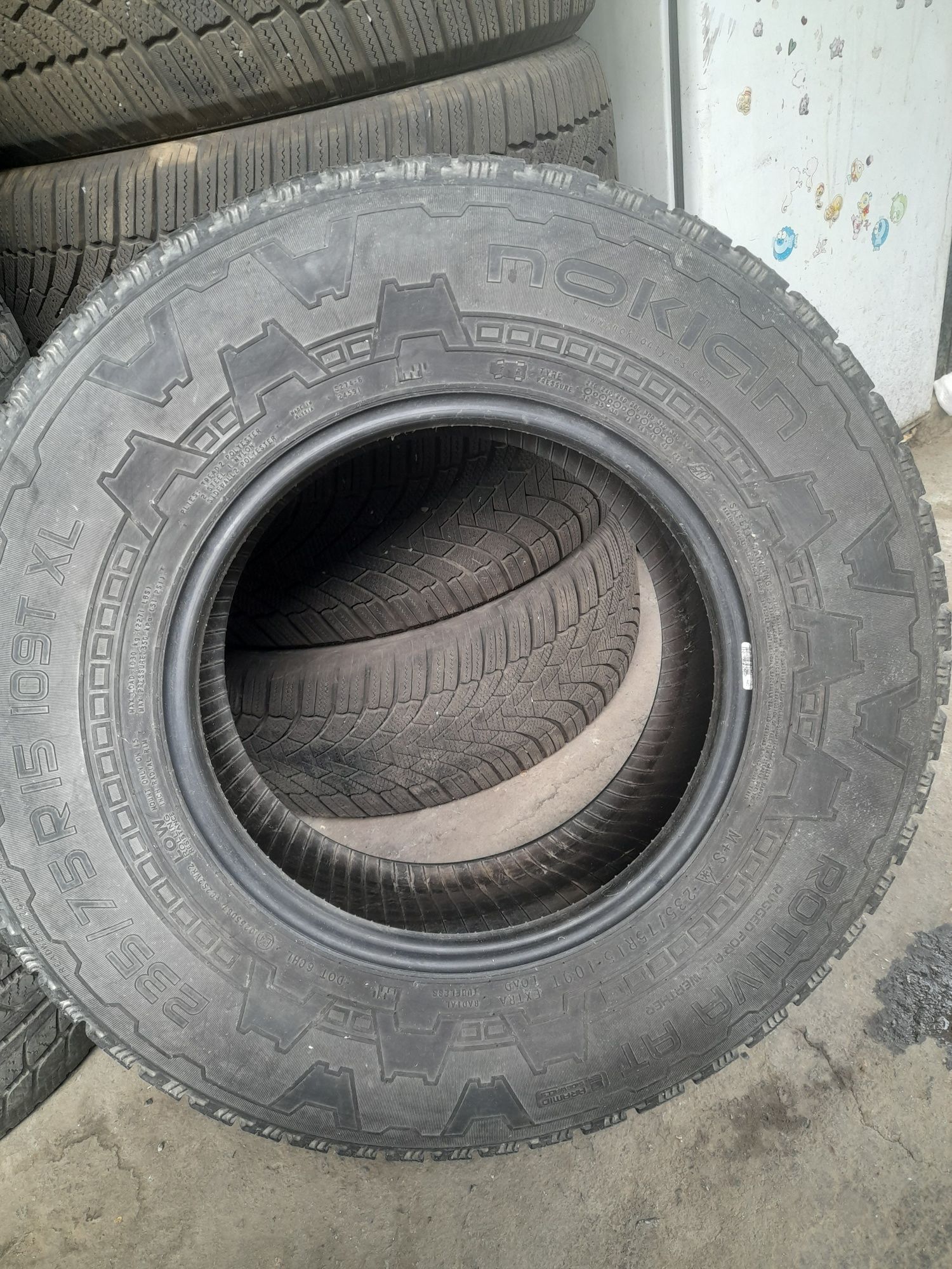 Шины nokian россия 235/75  15