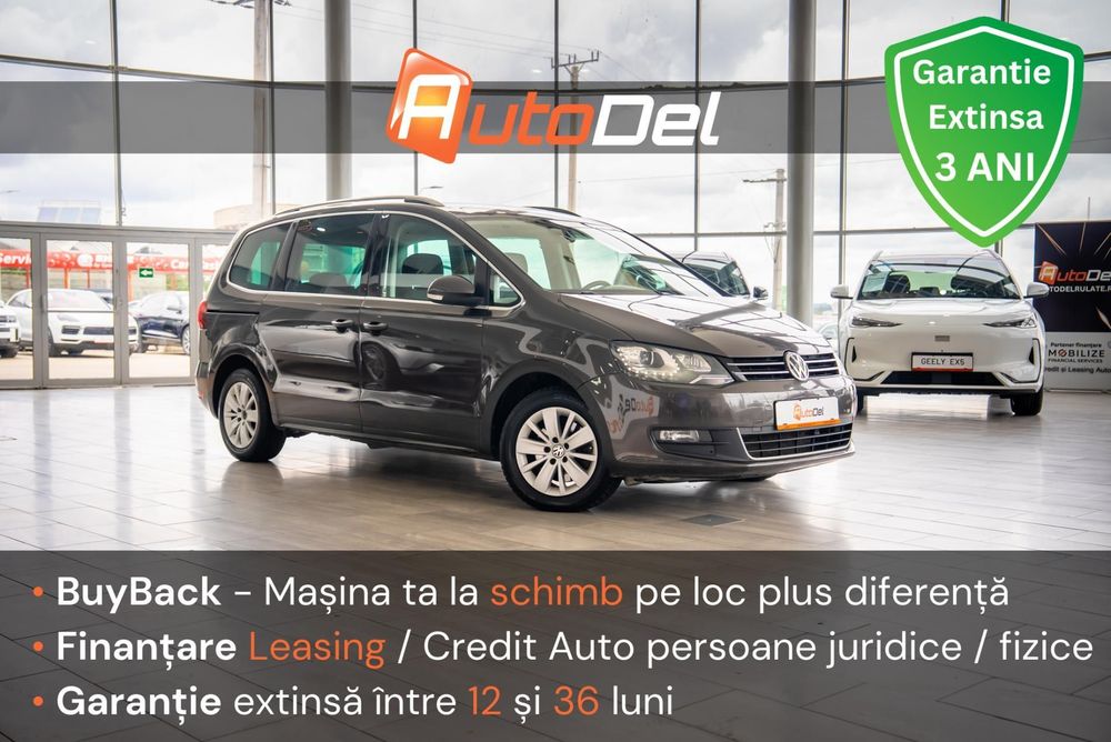 Volkswagen Sharan SHARAN BlueMotion / Acustic Extra / Hayon electric / Xenon dinamic