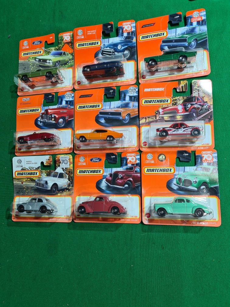 Продавам метални колички Matchbox  ! Мащаб 1:64 !