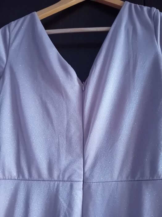 Rochie lila cu floare