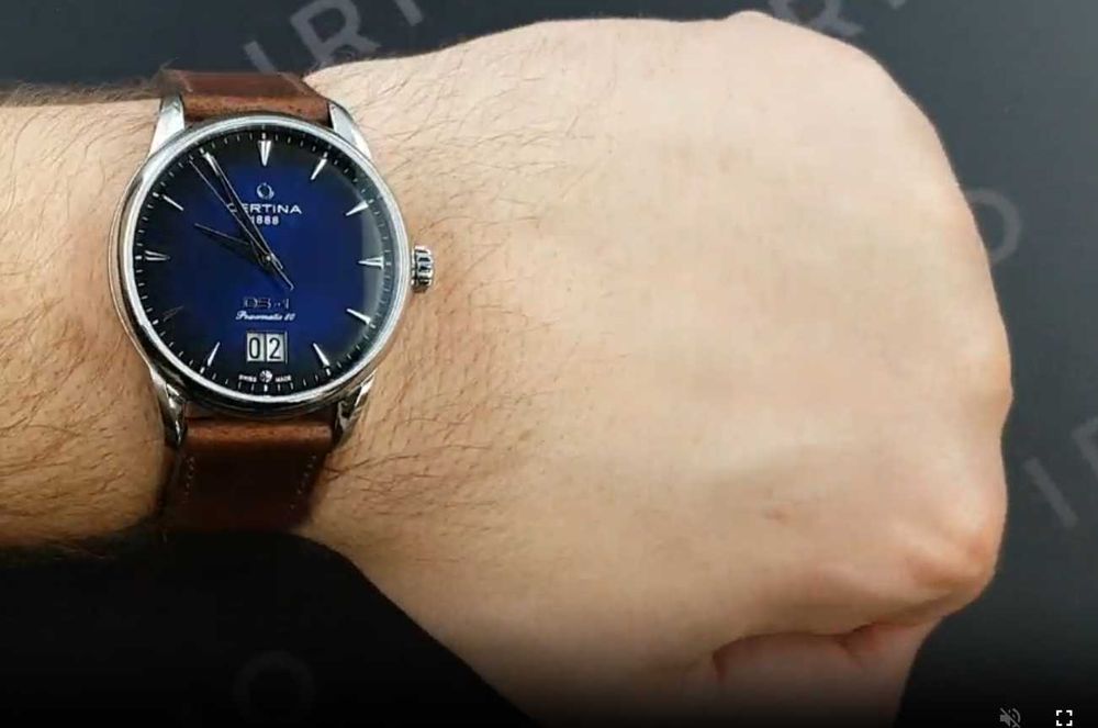 Certina DS-1 голяма дата Powermatic 80