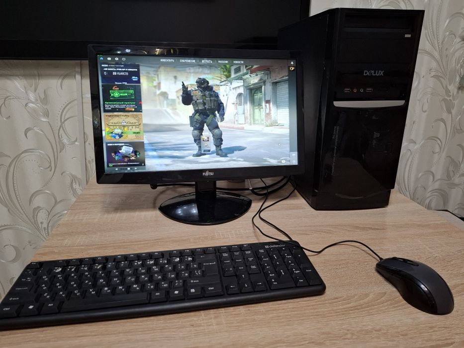 Компьютер для игрушек i5 3330/Gtx 650/8gb O3Y/128gb ssd/500gb