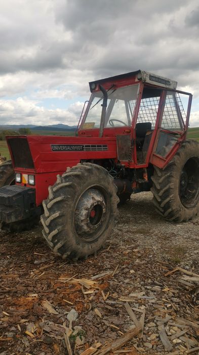 Tractor 1010dt forestier cu troliu dublu pe aer