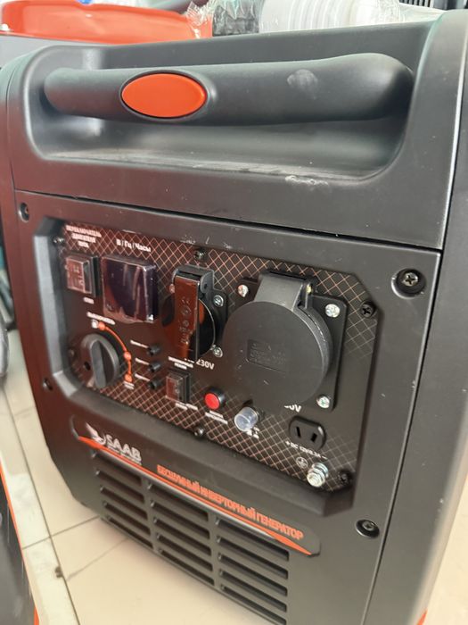 5квт бесшумный инверторли генератор, 220В SAAB generator движок сифат