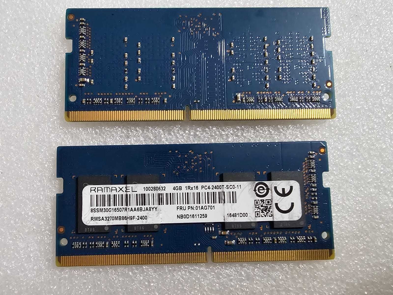 Kit memorie RAM laptop Ramaxel 8GB (2 x 4GB) PC4-19200 DDR4-2400MHz