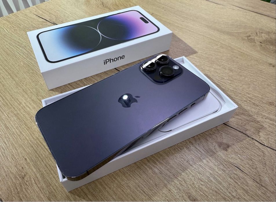 Iphone 14 pro max deep purple 256g