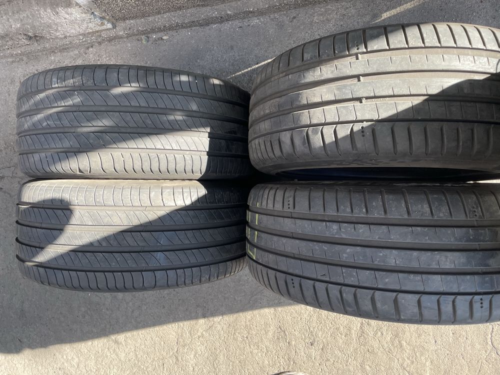 4 бр. летни гуми Michelin 255/40 R19 Primacy & Pilot Sport-отлични