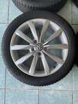 Jante aliaj R17 Dijon originale Volkswagen Golf 7 8 205/50/17 Michelin