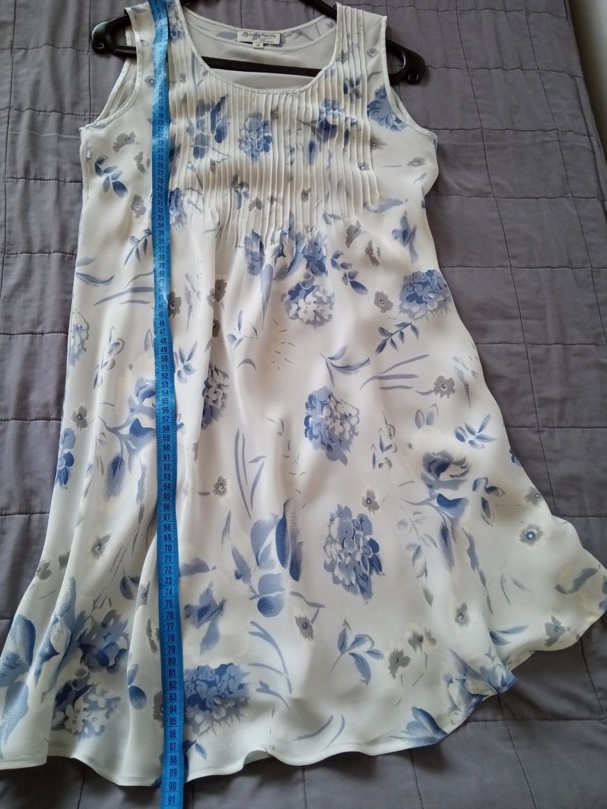 Rochie mătase naturală 100 % , Nouă , Italia