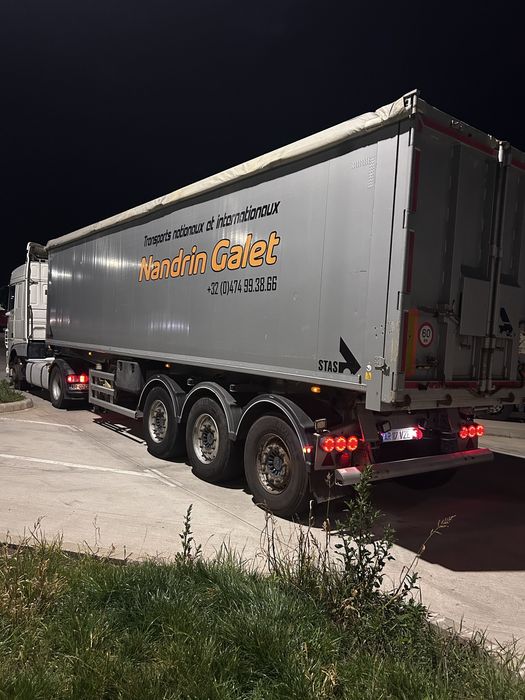 semiremorca bena cereale Stas 54 mc