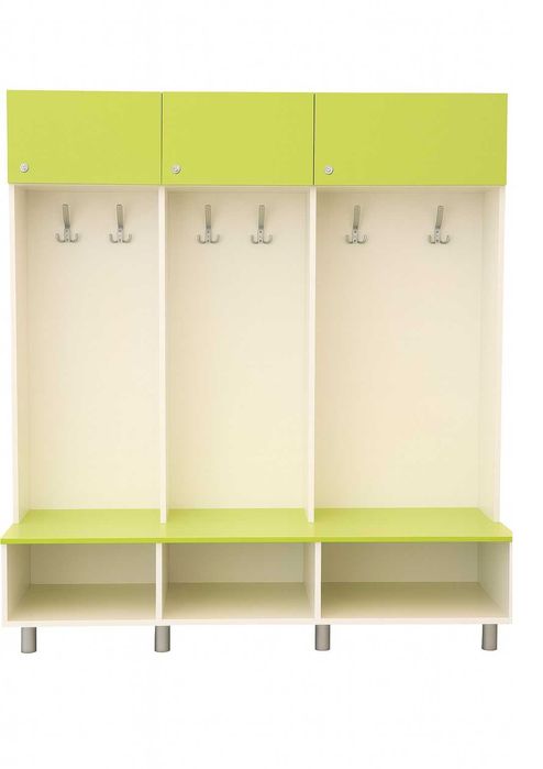 Mobilier Vestiar Sport cu Bancă și Suport Pantofi