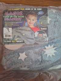 Магическо светещо детско одеяло 125х150см