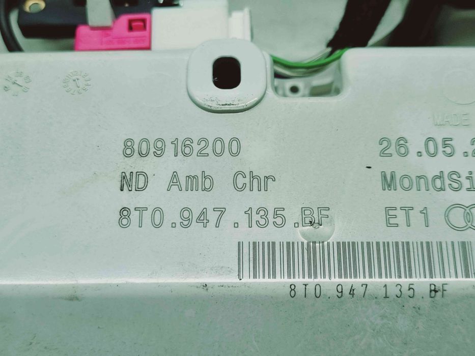 Plafoniera fata AUDI A4 (8K5, B8) [Fabr 2008-2015] 8T0947135BF
