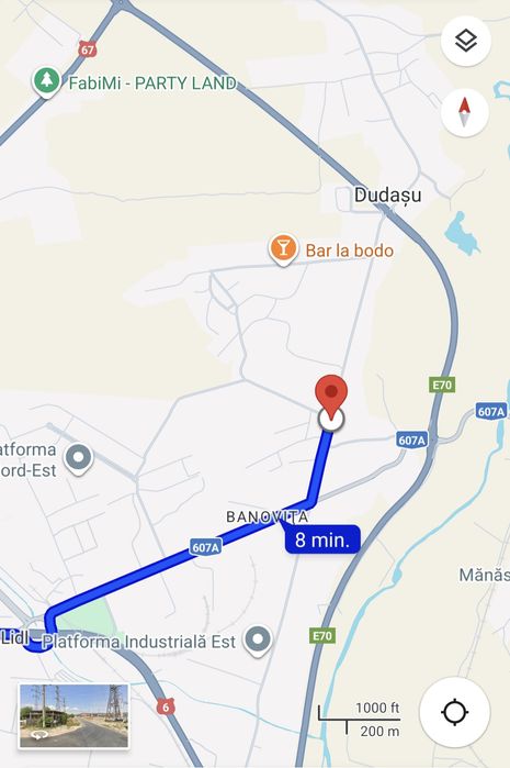 Teren intravilan cu casa Banovița