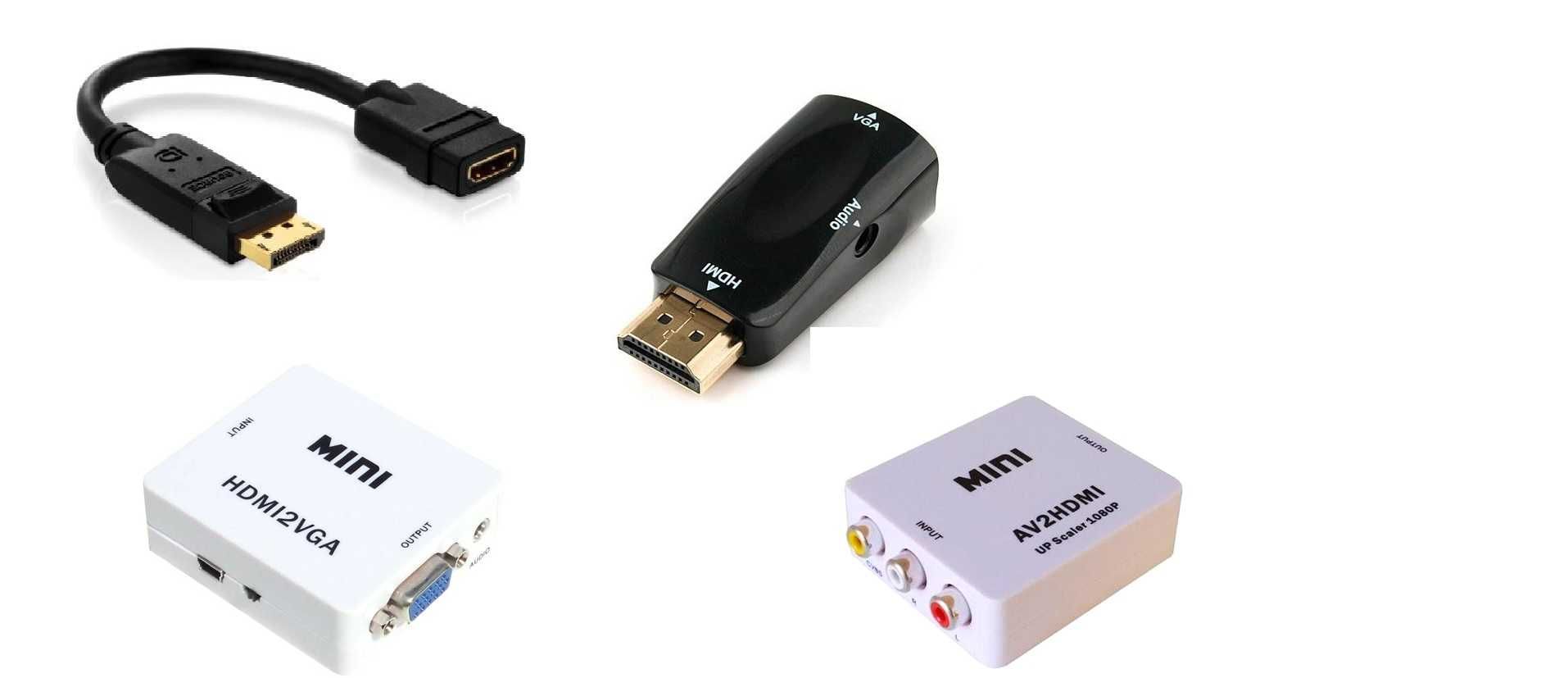 Видеокарты , кабели ,переходники , адаптеры HDMI/VGA/DVI/DisplayPort