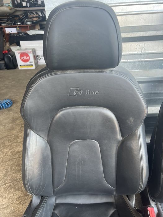 Ръчен кожен салон с подгрев надуване Audi A5 Cabrio Рекаро S-line 642