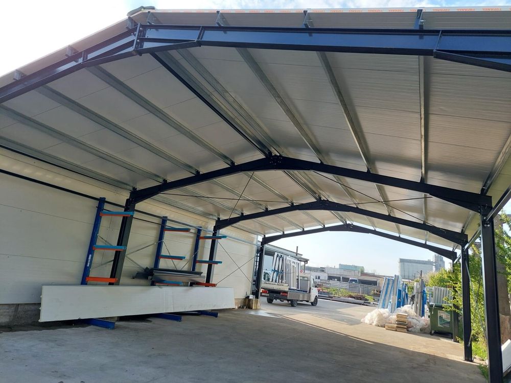 Vand strucctura metalica 300mp sau 600mp conform proiect panouri sandw