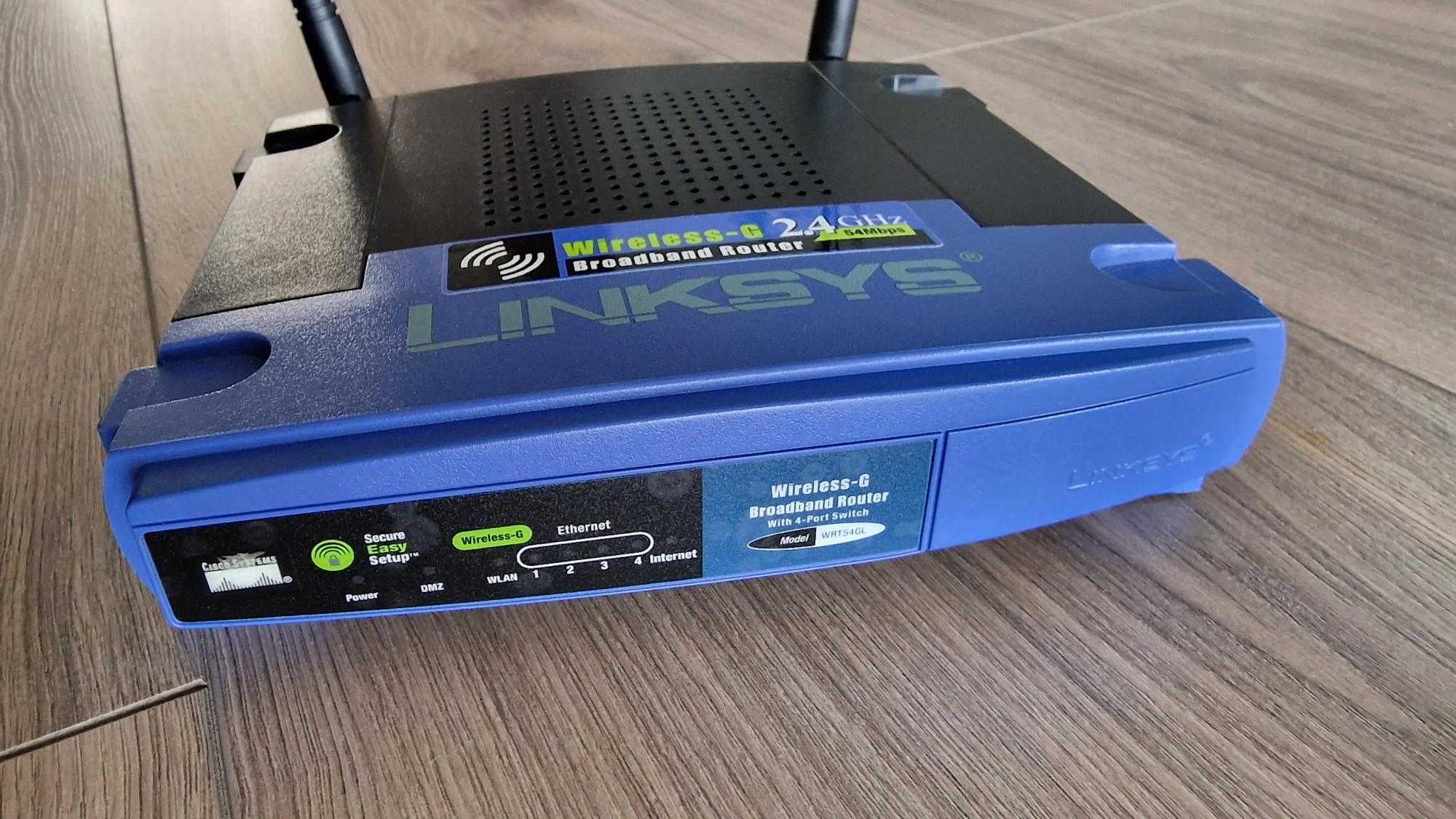 Router LinkSys WRT54GL - impecabil