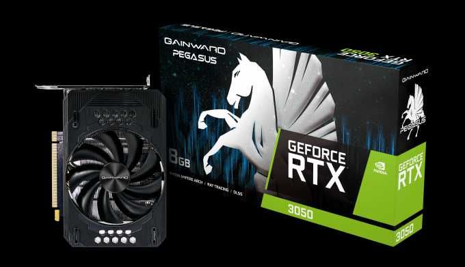 Продавам Gainward GeForce RTX 3050 Pegasus 8GB (NVIDIA RTX 3050)