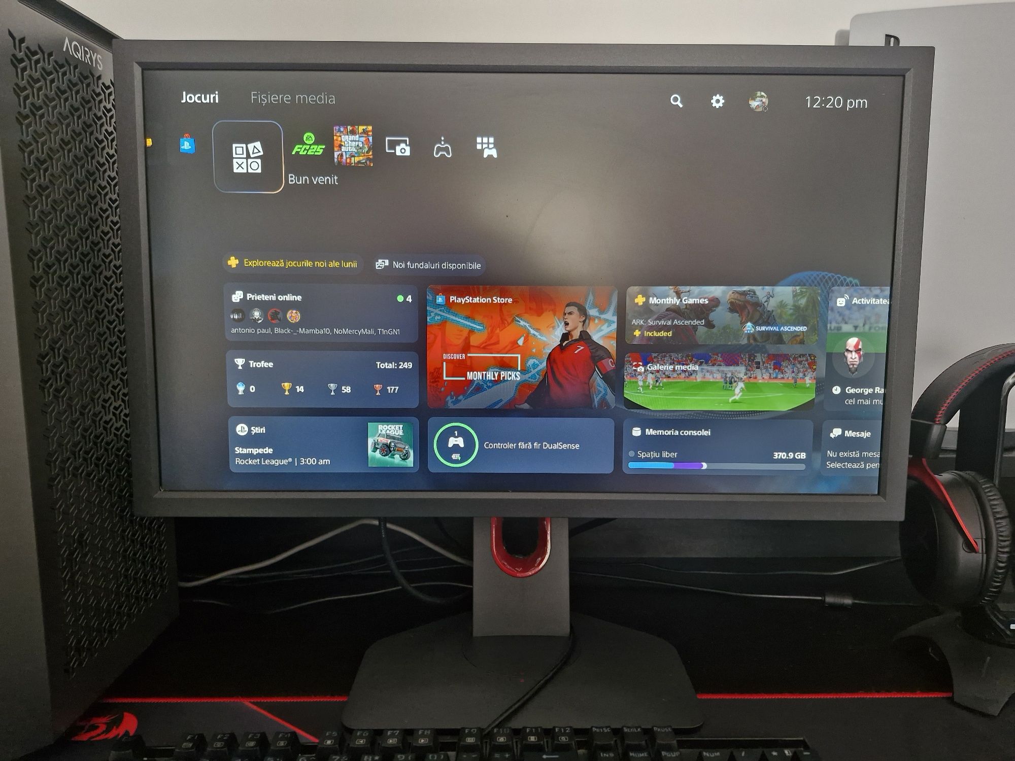 Monitor Gaming TN LED BenQ ZOWIE 24" XL2411K, Full HD  in Garanție