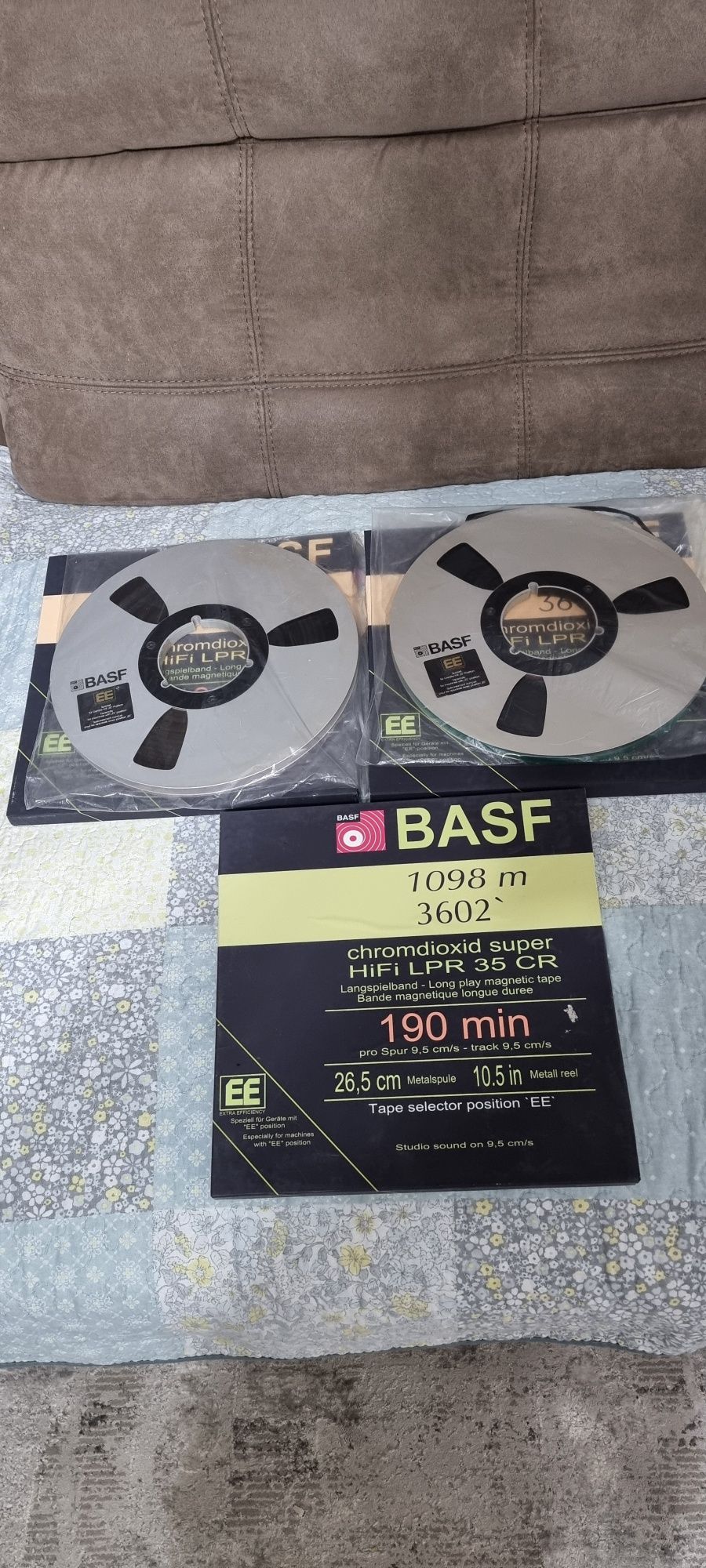 Bandă / benzi / rolă / role magnetofon  BASF EE Super HiFi