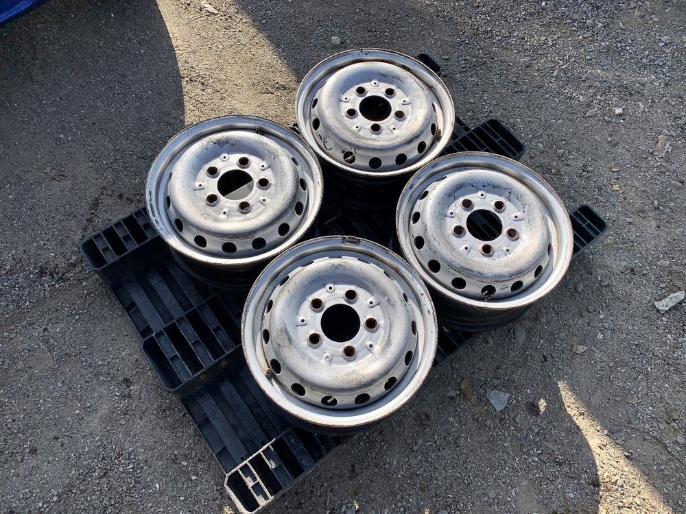 4бр.Оригинални железни джанти 15цола 5x130 за Mercedes Sprinter,Vw LT