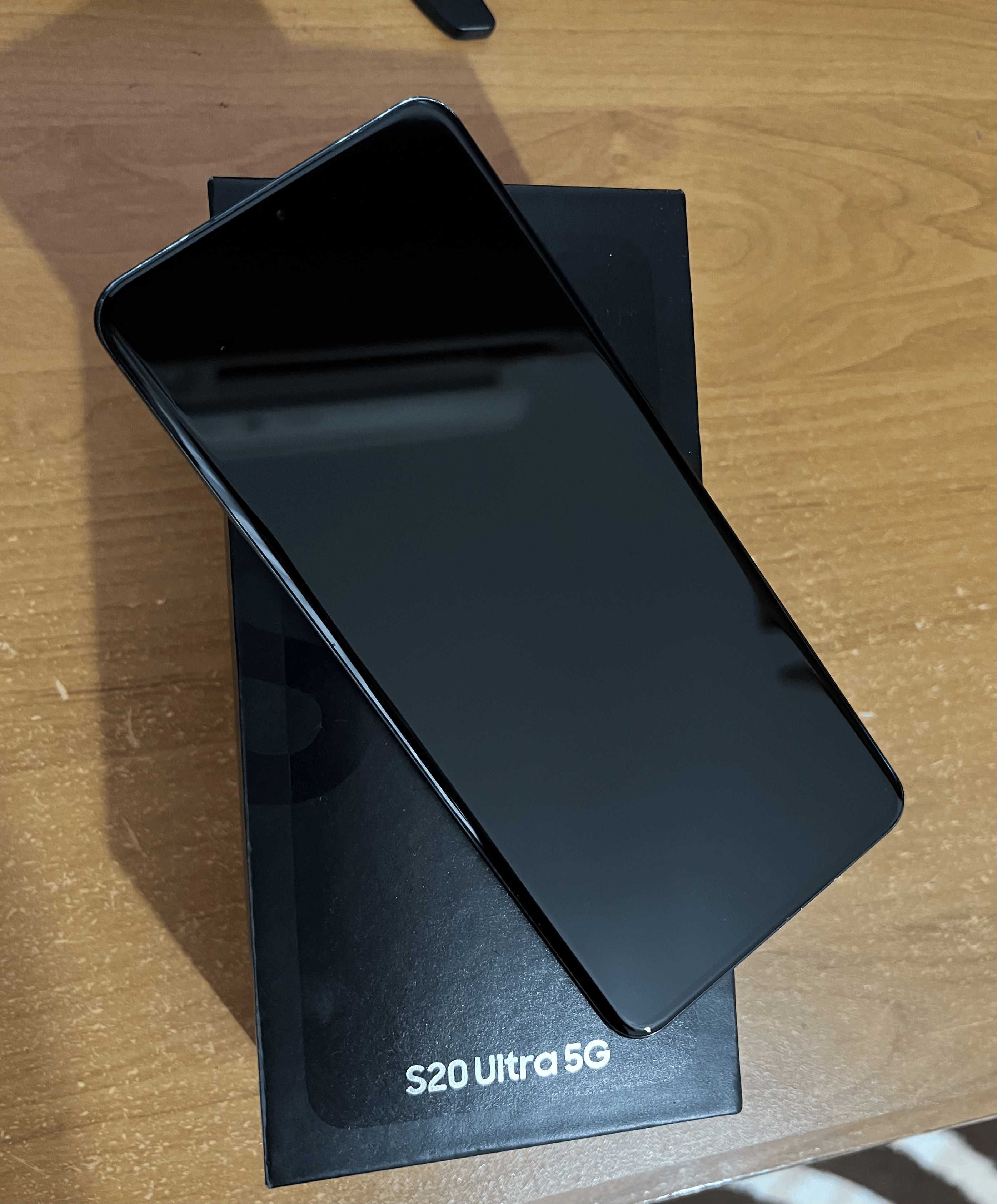 Samsung Galaxy S20 Ultra 5G, 128GB, 12GB RAM, Cosmic Black