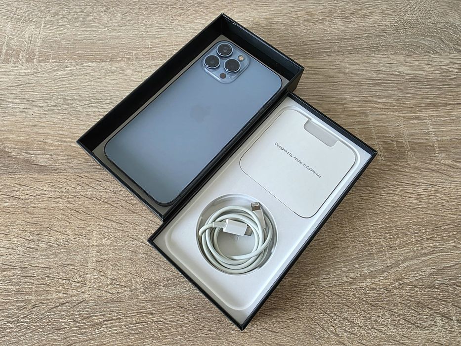 Iphone 13 Pro Max, 256gb, sierra blue