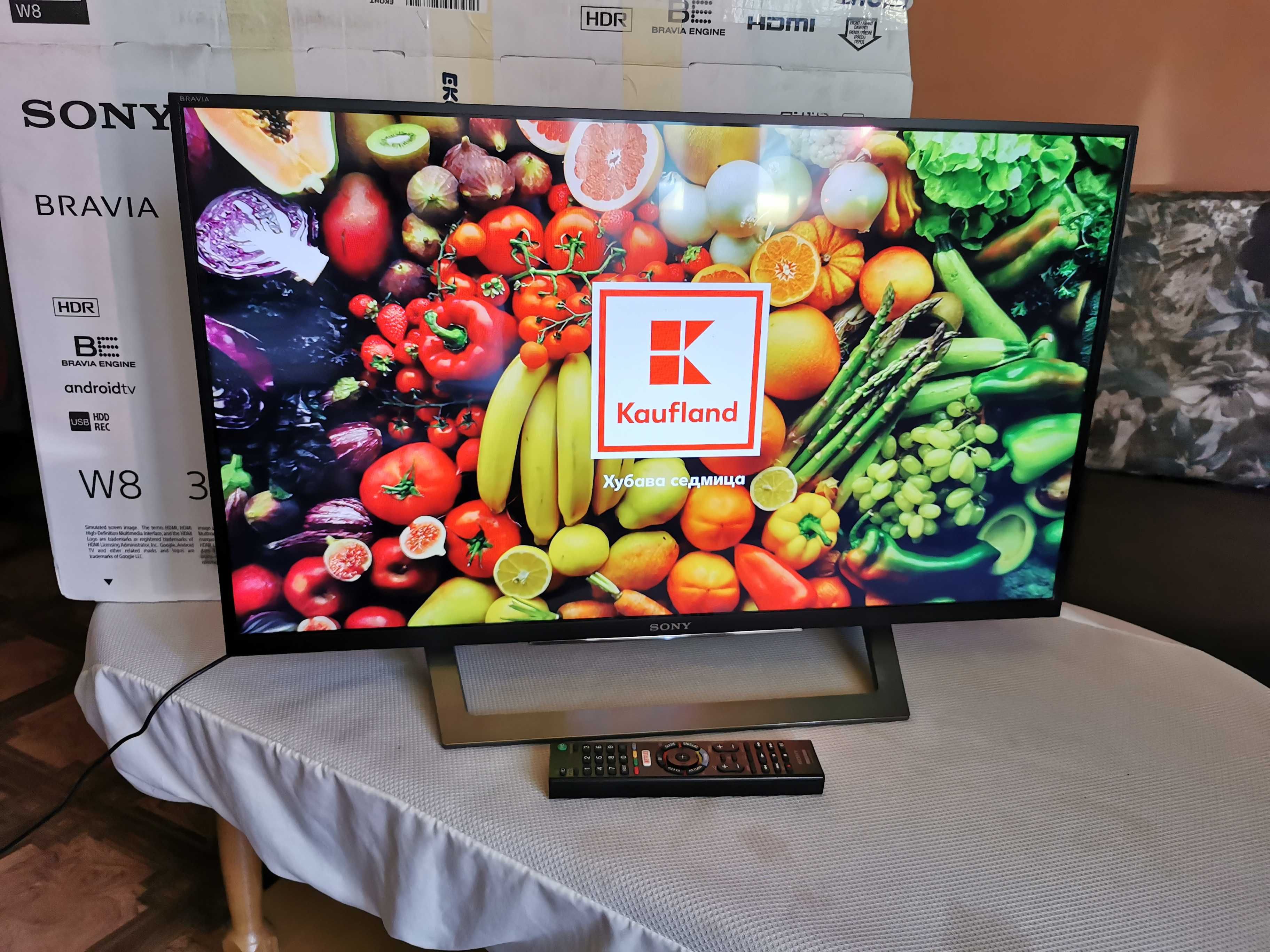 Телевизор Sony Bravia 32" (81cm) Smart Led Full HD 1920 x 1080  pixels