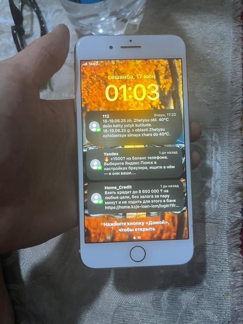 Iphone 8 plus  akb71%