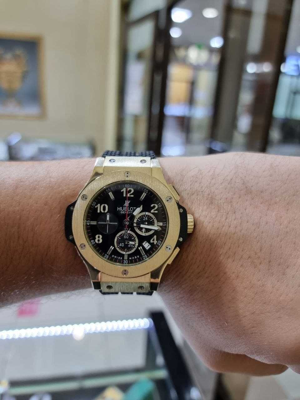 Продаю дорогие золотые часы HUBLOT