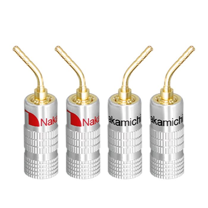 Conectori mufe Nakamichi audio cablu boxe banane conector mufa