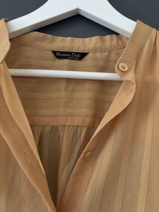 Camasa superba Massimo Dutti - marimea S/36 - matase naturala